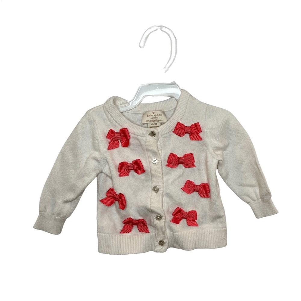 KATE SPADE Baby Cardigan with Bows